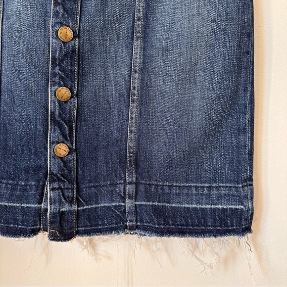 Current/Elliott Anthropologie The Short Sally Denim Skirt in Loved Size 27 - Picture 4 of 7